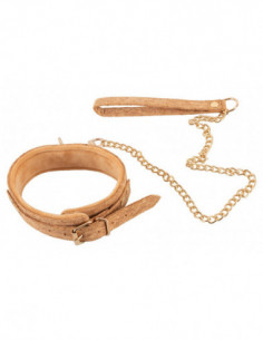 Collar plus Leash Vegan 2