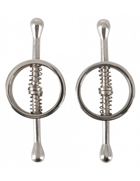 Spring-loaded Nipple Clamps