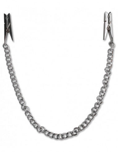 FFS Nipple Chain Clips Silver