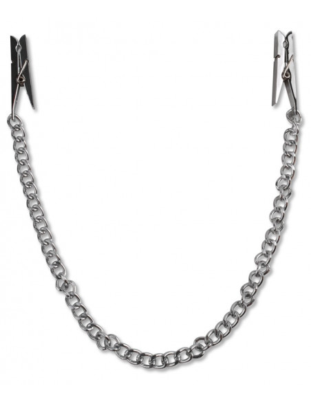 FFS Nipple Chain Clips Silver