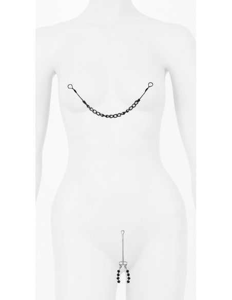 FFSLE Nipple and Clit Jewelry Bl