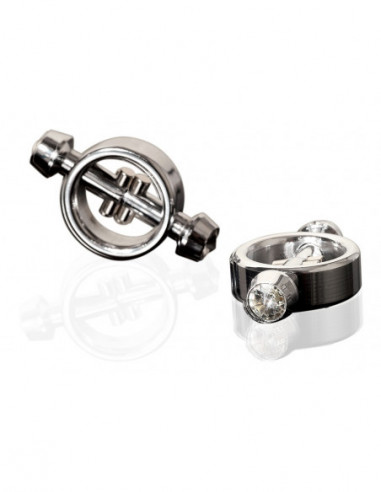 Magnetic Nipple Clamps Silver