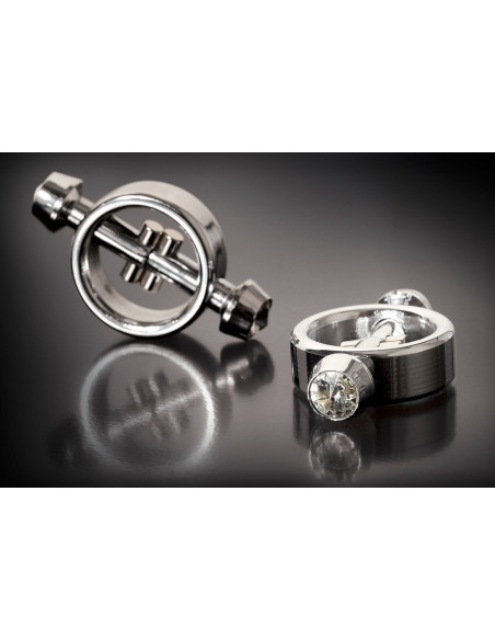 Magnetic Nipple Clamps Silver