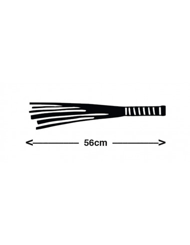 Leather Flogger - ZADO - Nero (cod. 389)