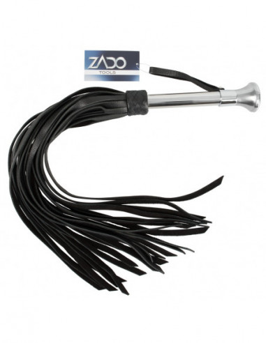 Leather Flogger - ZADO - Nero (cod. 390)