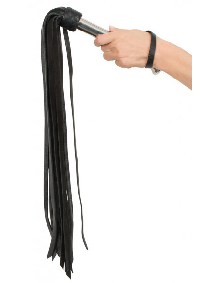 Leather Flogger - ZADO - Nero (cod. 390)