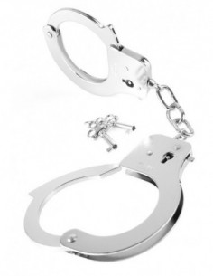 FFS Metal Handcuffs Silver 2