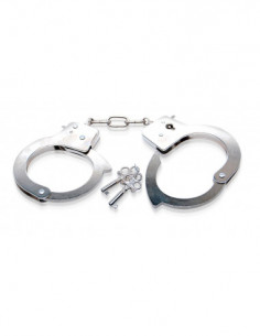FFSLE Metal Handcuffs Silver 2