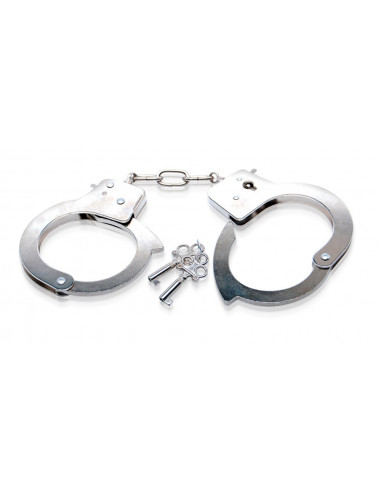 FFSLE Metal Handcuffs Silver