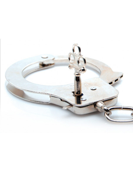 FFSLE Metal Handcuffs Silver