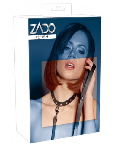Leather Collar and Leash - ZADO