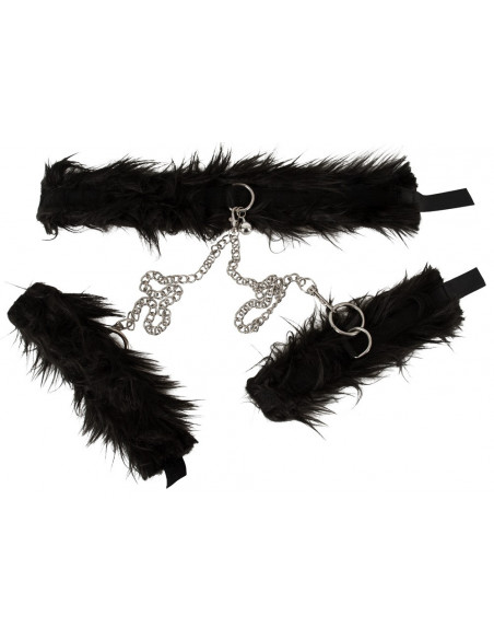 Bad Kitty Restraint Set black