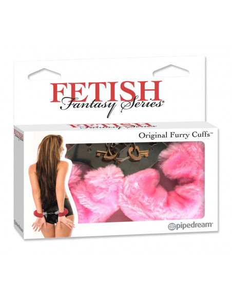 FFS Original Furry Cuffs Pink
