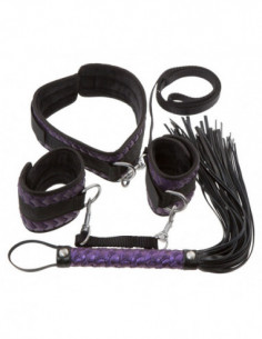 Bondage Set purple/black 2