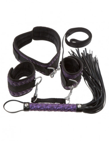 Bondage Set purple/black