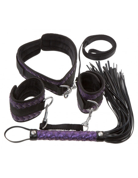 Bondage Set purple/black