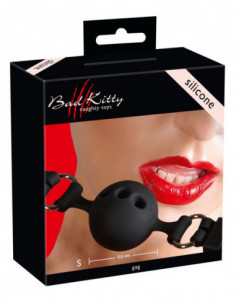 Gag Silicone - Bad Kitty - Nero (cod. 250)