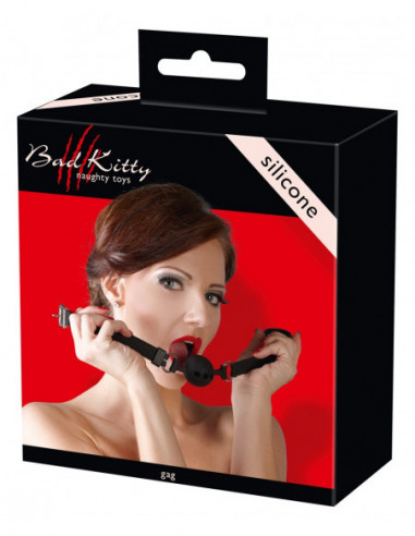 Gag Silicone - Bad Kitty - Nero (cod. 250)