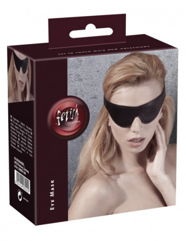 Eye Mask Imit. Leather