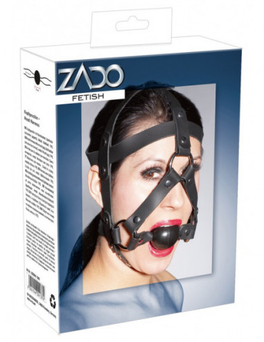 Leather Head Harness and Gag