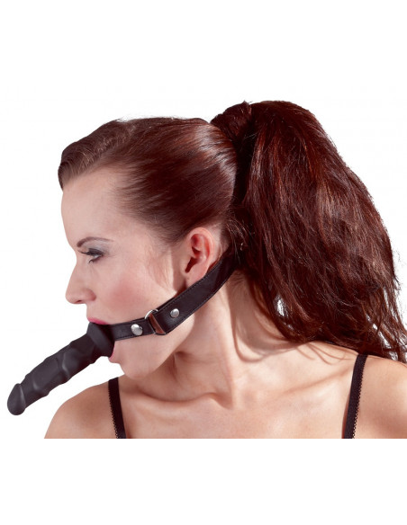 Gag with dildo