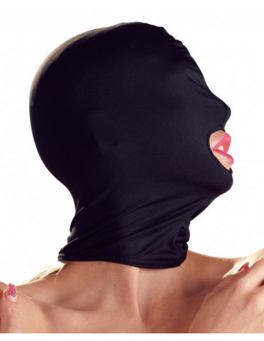 Head mask mouth black BK