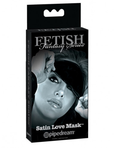 FFSLE Satin Love Mask Black