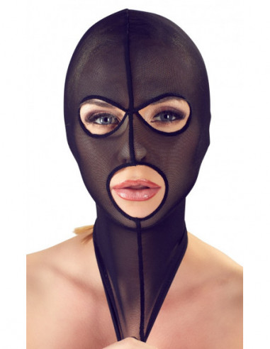 Bad Kitty Head Mask black Maschera per la testa fatta di powernet