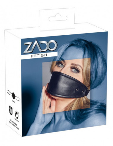 Leather Gag - ZADO - Nero (cod. 392)