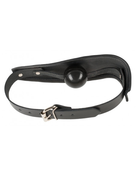 Leather Gag - ZADO - Nero (cod. 392)