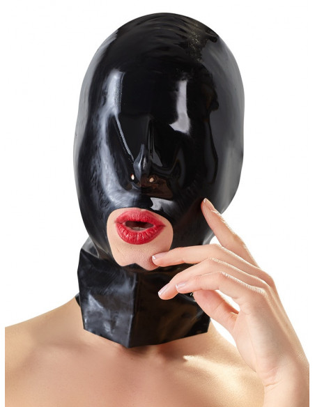 Latex Head Mask black