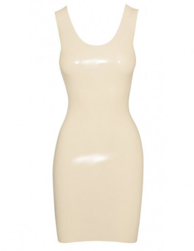 Latex Mini Dress S - Late X - Bianco