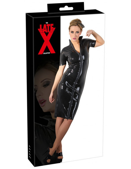 Latex Dress Zip S