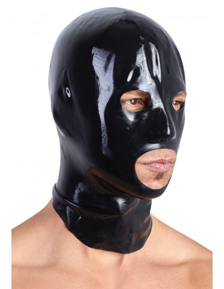 Latex Head Mask Male
