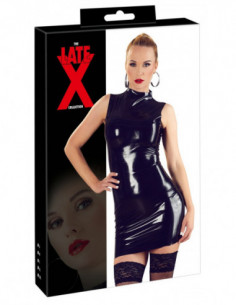 Latex Dress black 2XL - Late X - Nero (cod. 353)