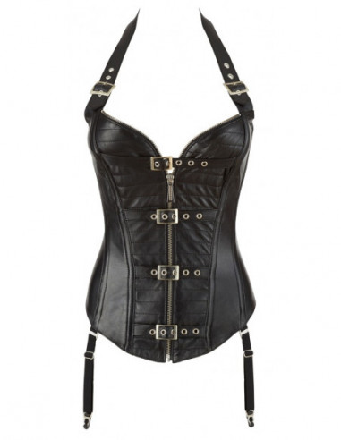 Leather Corsage M