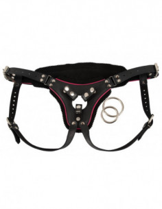 Leather String Strap-on S-L 2