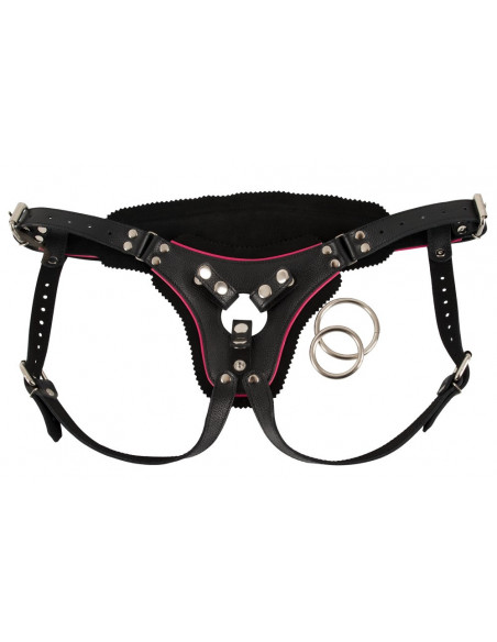 Leather String Strap-on S-L