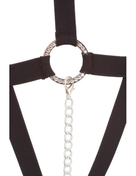 BK Strap Body S-L - Bad Kitty - Nero (cod. 34)