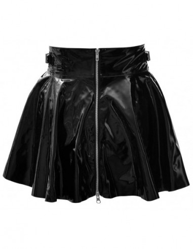 Vinyl Mini Skirt XL - Black Level - Nero (cod. 935)