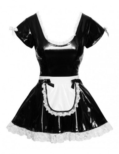 Vinyl Maid's Dress M