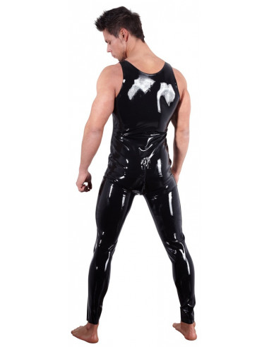 Men's Latex Jumpsuit M - Late X - Nero (cod. 426)