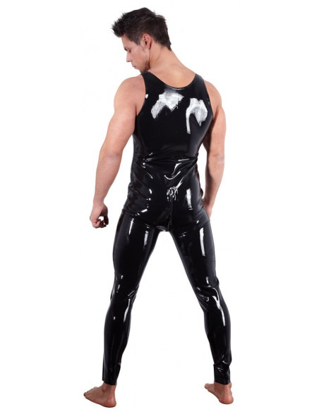 Men's Latex Jumpsuit M - Late X - Nero (cod. 426)