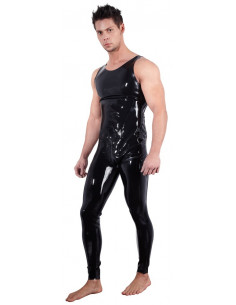 Men's Latex Jumpsuit 2XL 2