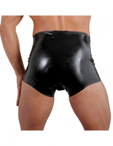 Latex Diaper Briefs black 2XL