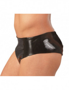 Latex Men's Briefs black M/L - Late X - Nero (cod. 375) 2