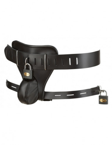 Leather Men's String L/XL