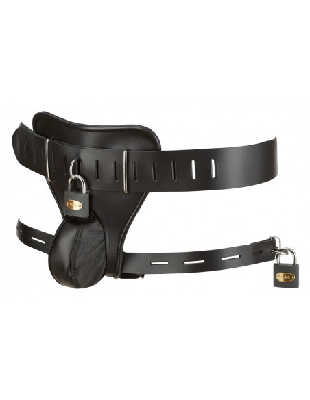 Leather Men's String L/XL