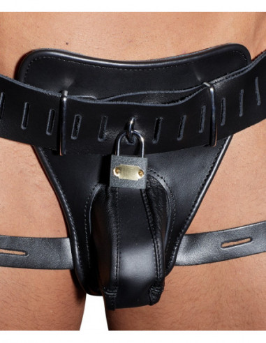 Leather Men's String L/XL