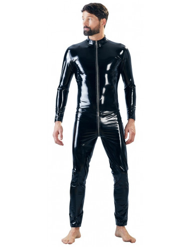 Vinyl Jumpsuit Men XL